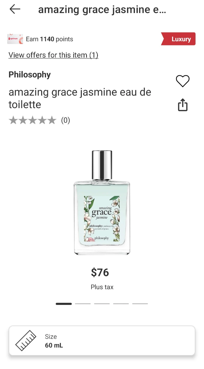 Philosophy Amazing Grace Jasmine Eau de Toilette 60ml - photo 4