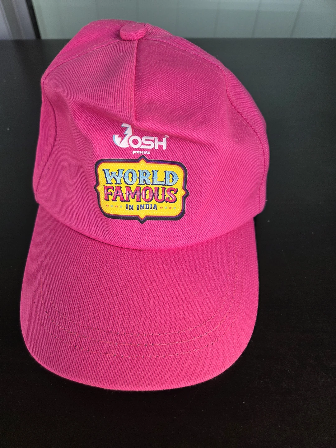 Pink Josh Presents World Famous in India Baseball Cap