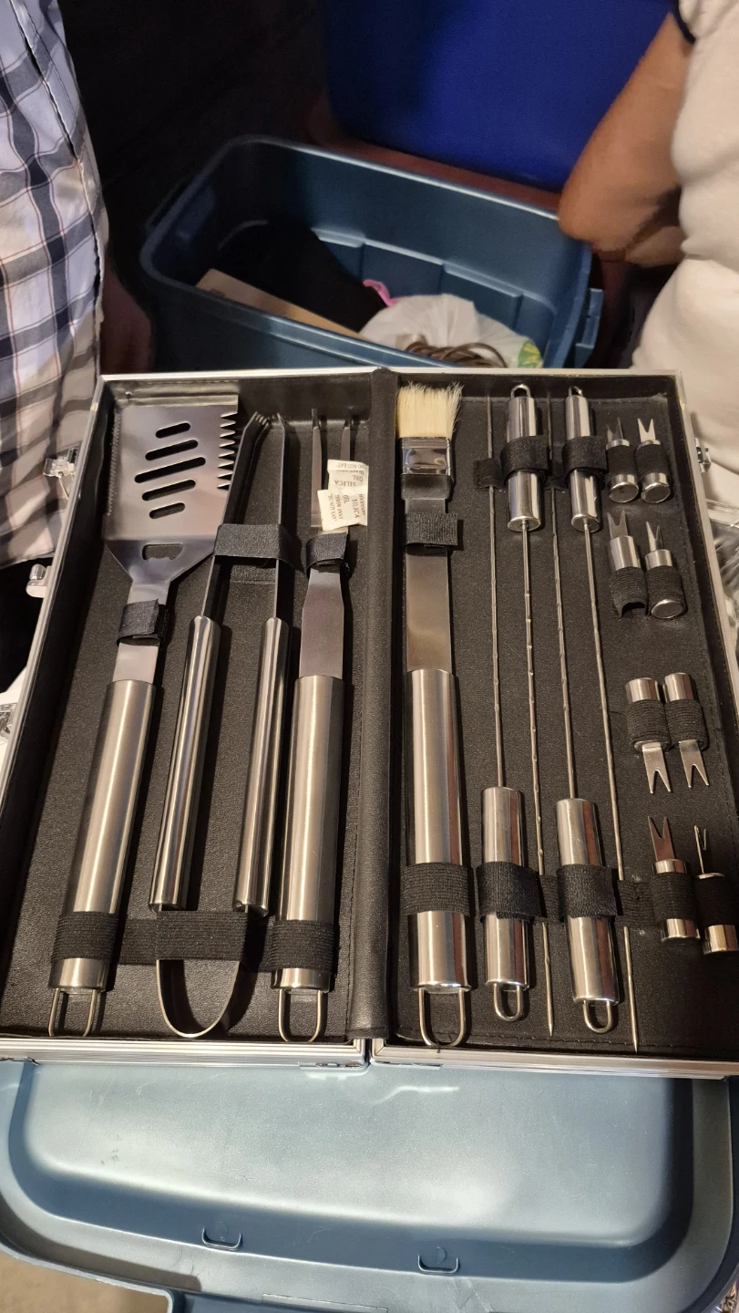 BBQ Tool Set in Aluminium Case - photo 3