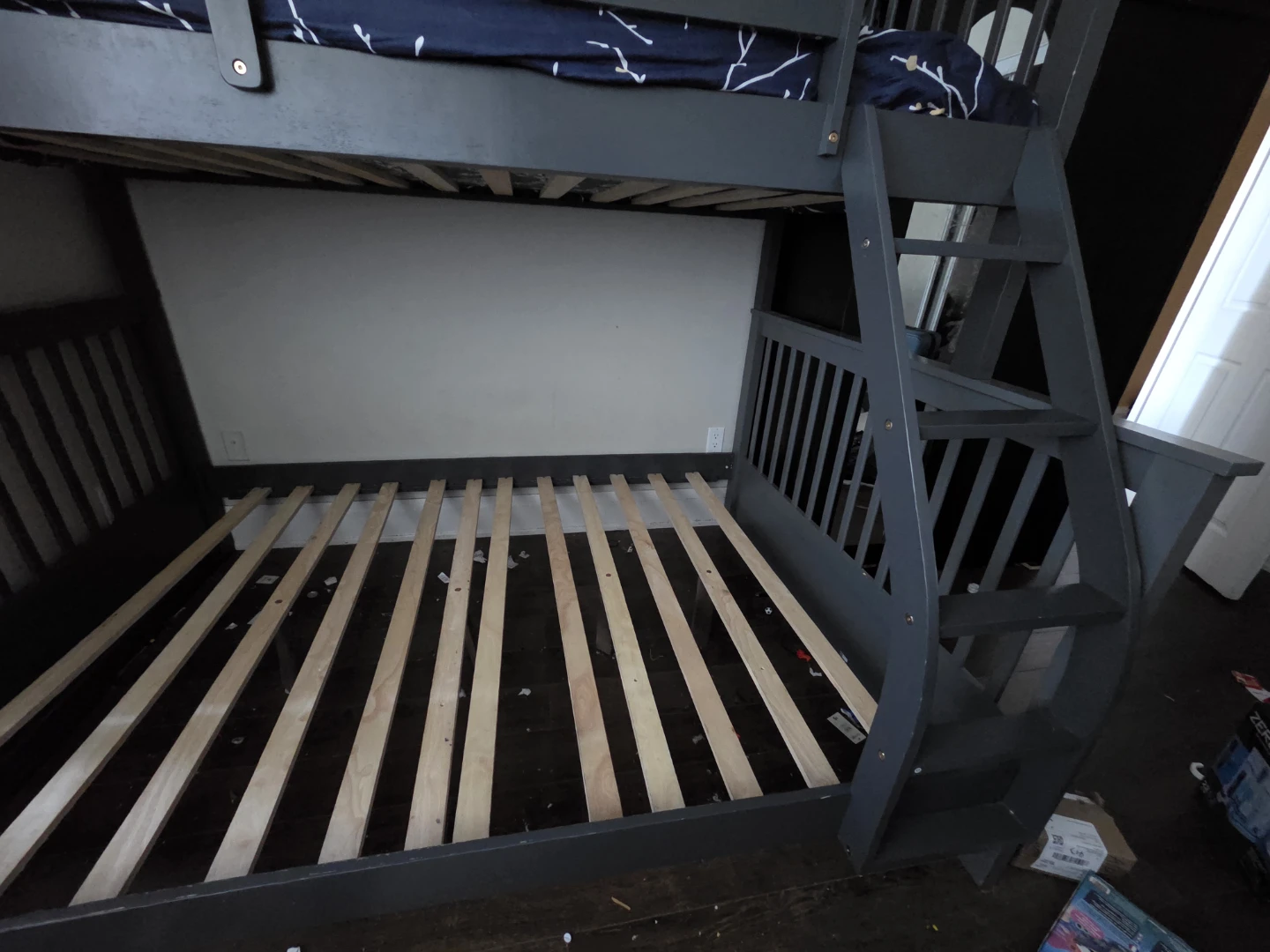 Grey Bunk Bed Frame - As-is condition - photo 3