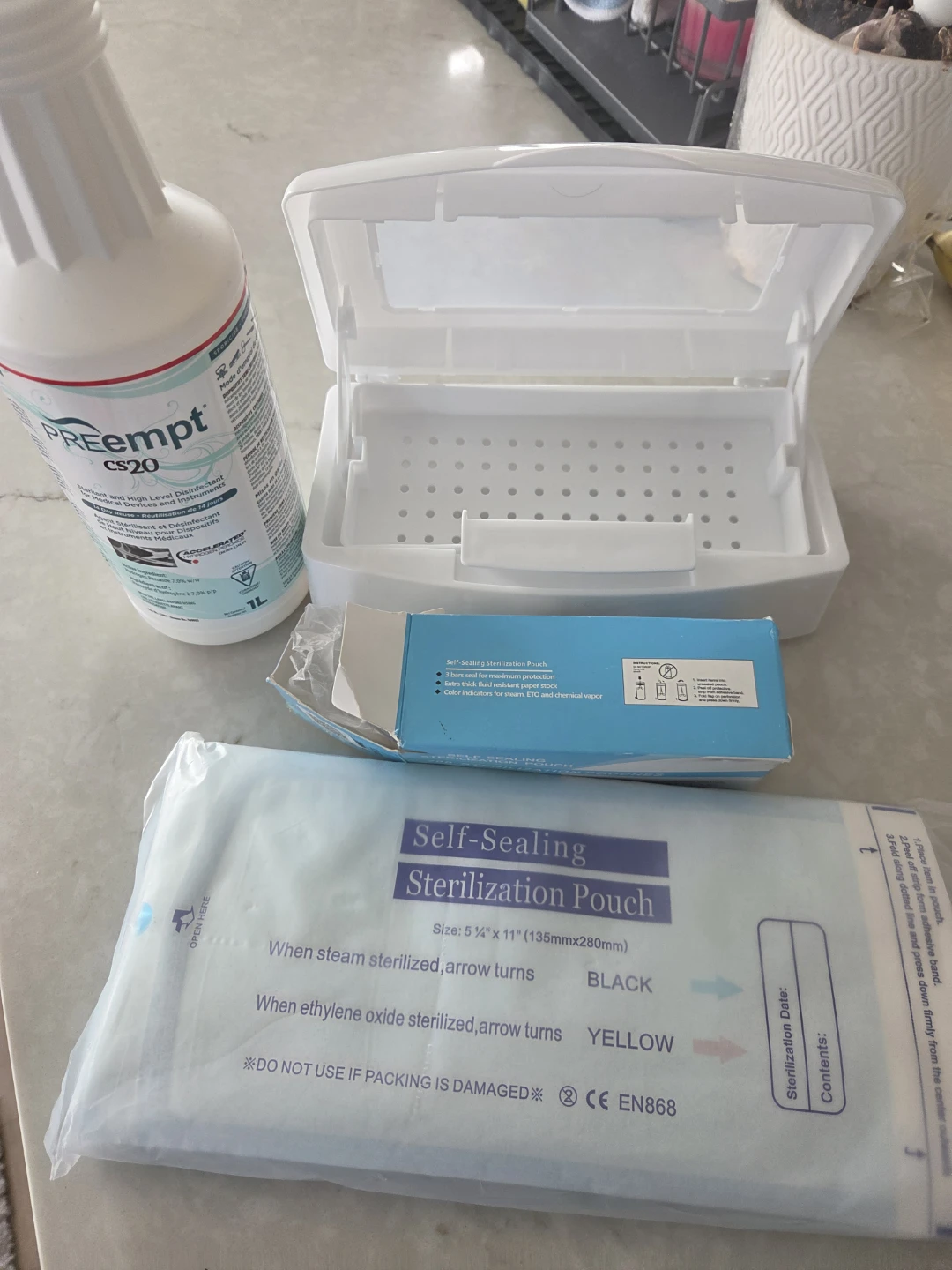 PREEMPT CS20 Disinfectant Solution & Sterilization Pouch - photo 2