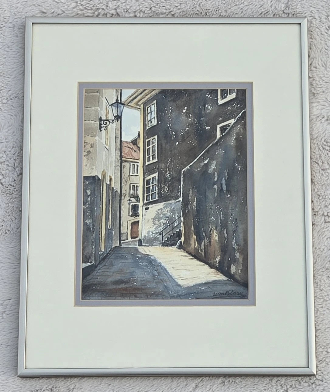 Original Mieke Blary Signed Watercolour  Painting - photo 2
