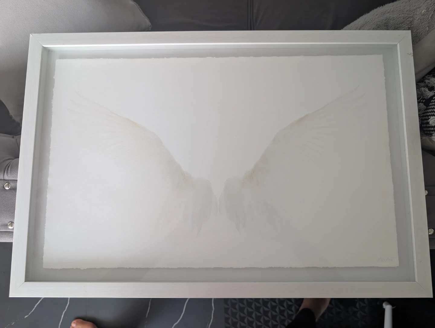 Marmont Hill White Wings Framed Art Print - photo 5
