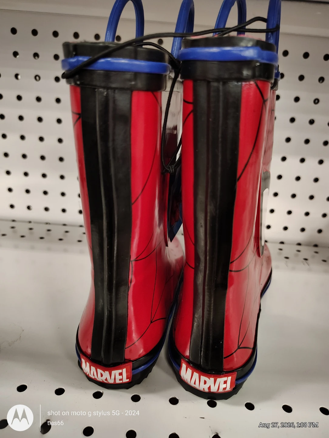 Marvel Spider-Man Boys Rain Boots - photo 4