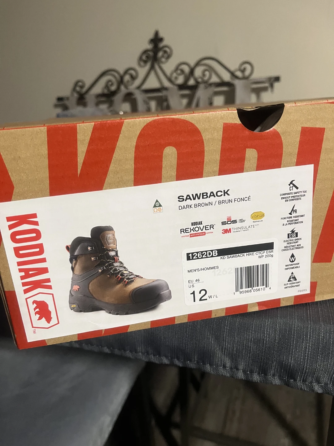 Kodiak Sawback Composite Toe Work Boots