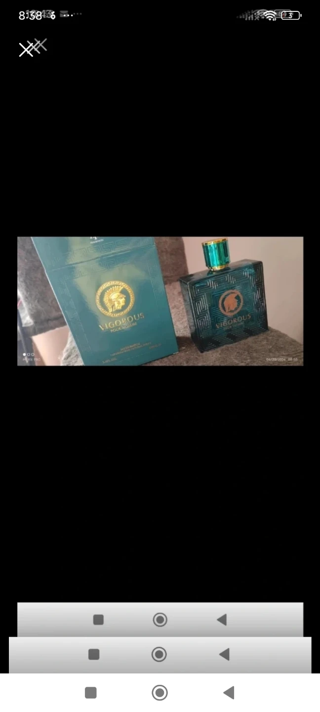 Vigorous Pour Homme Perfume