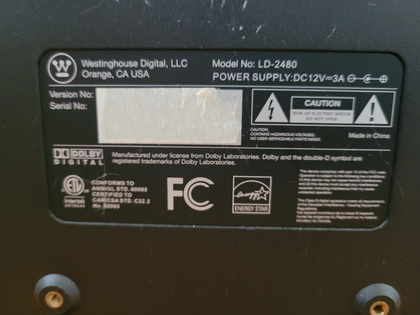 Monitor and power cord (free) - photo 2