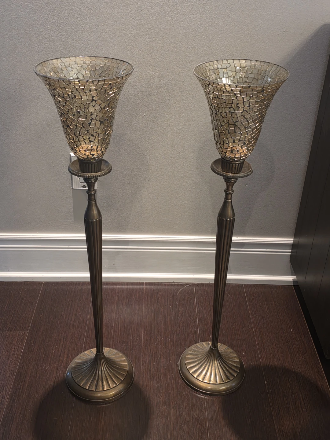 Set of 2 Mosaic Candle Holders - photo 3