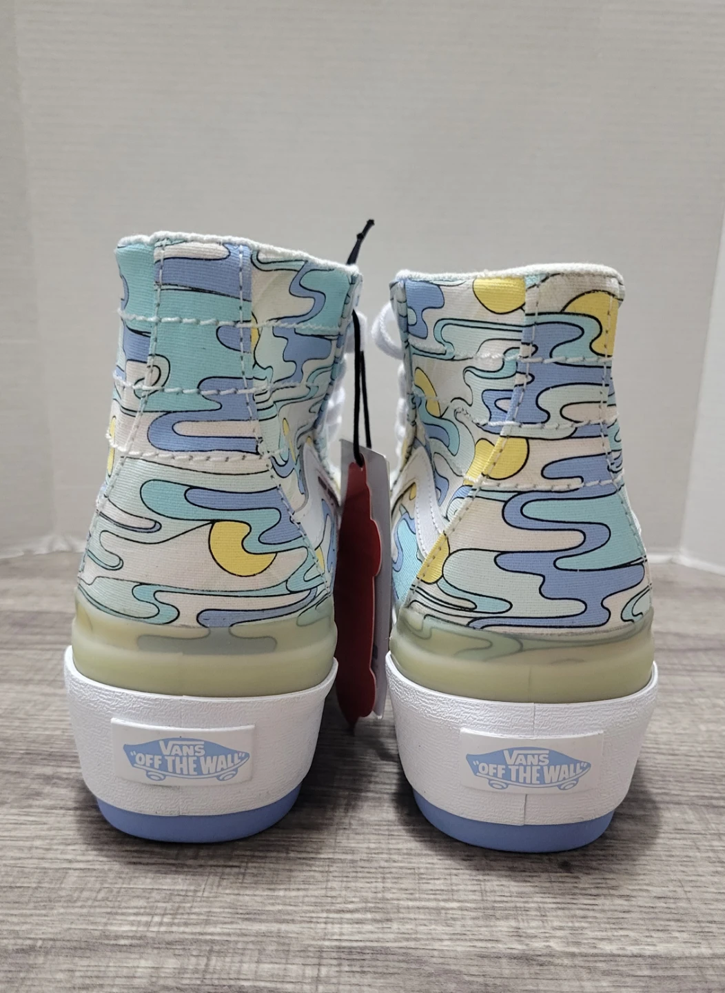Vans UV Activated High Top Platform Sneakers Size 4 / 5.5 women - photo 4
