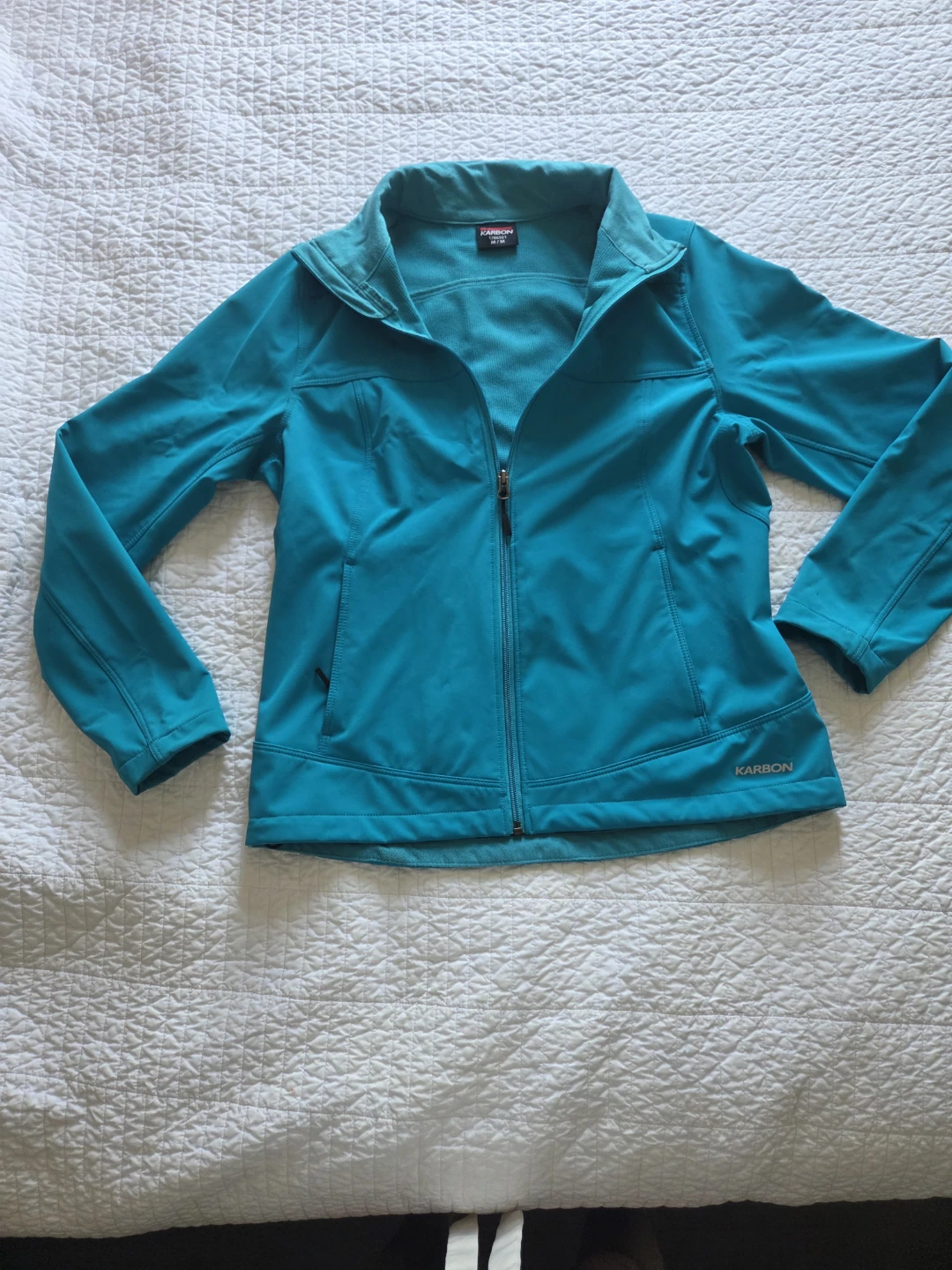 Karbon Women's Blue Softshell Jacket - Medium