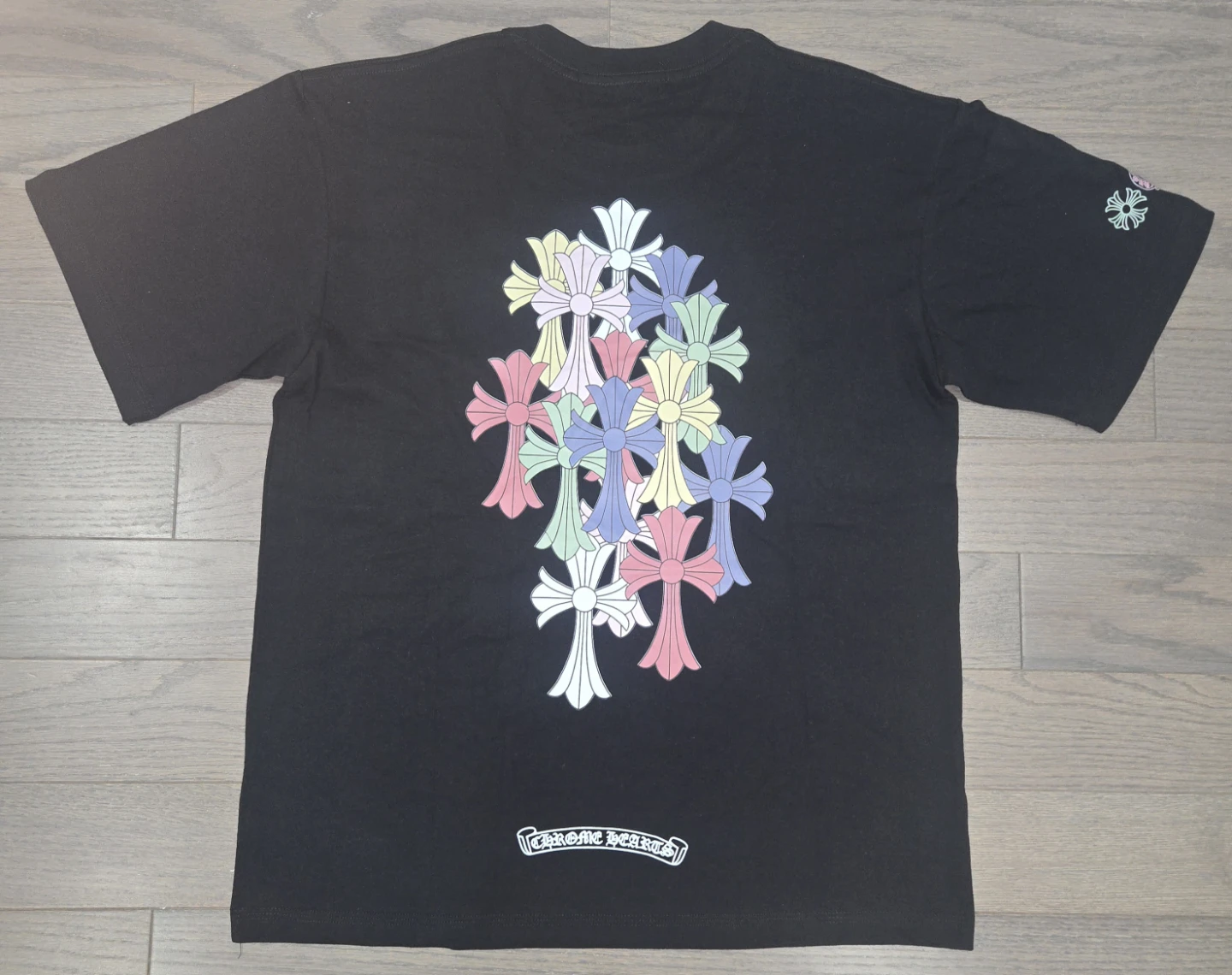 Chrome Hearts T-Shirt Black And White - photo 3