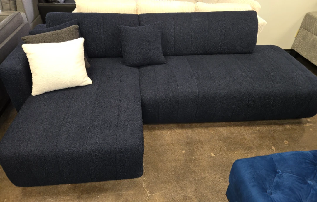 Sectional Sofa Navy Blue