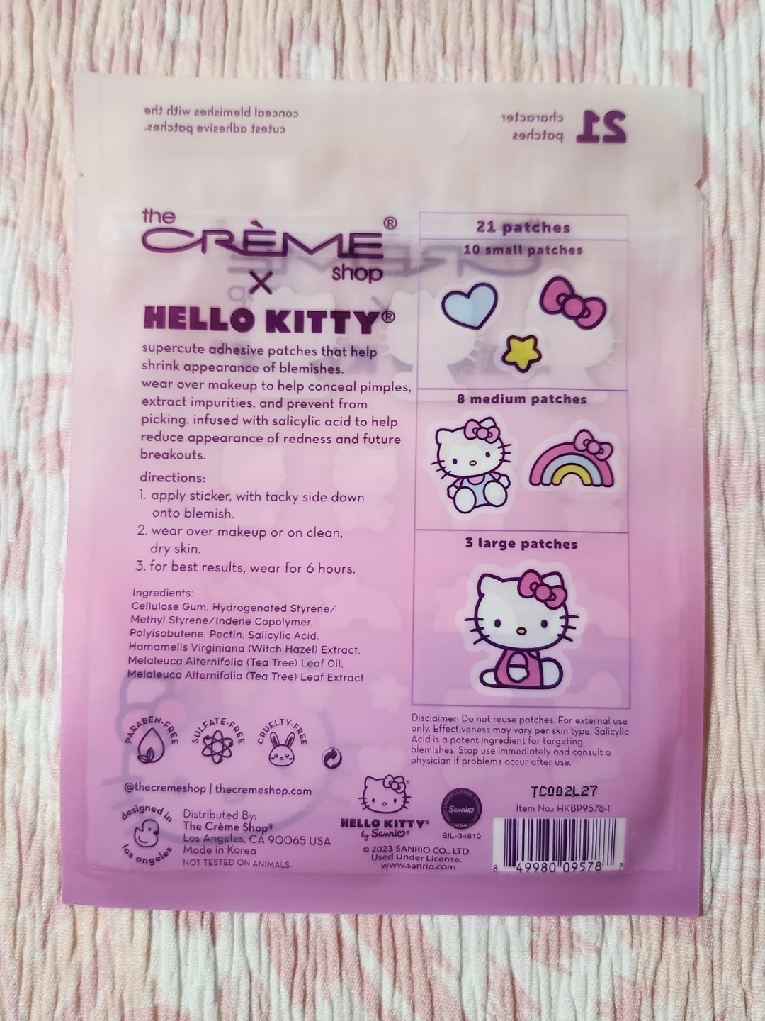 The Creme Shop x Hello Kitty Blemish Patches - photo 2