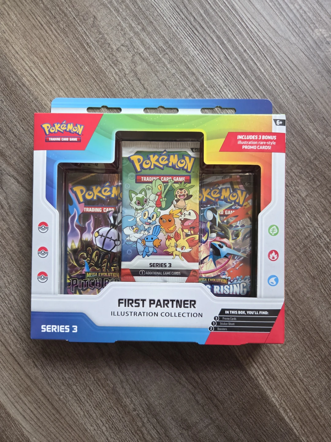 Pokemon First Partner Illustration Series 3