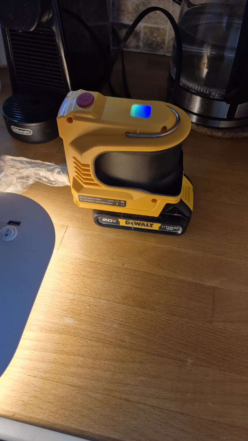 200W Portable Power Inverter for 20V DeWalt Battery