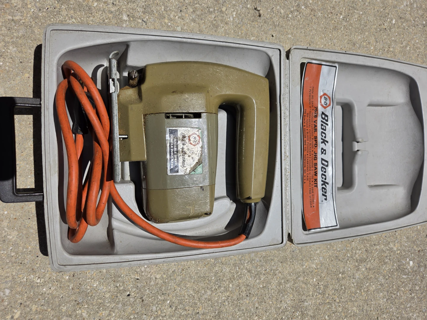 Black & Decker 7526 Jig Saw