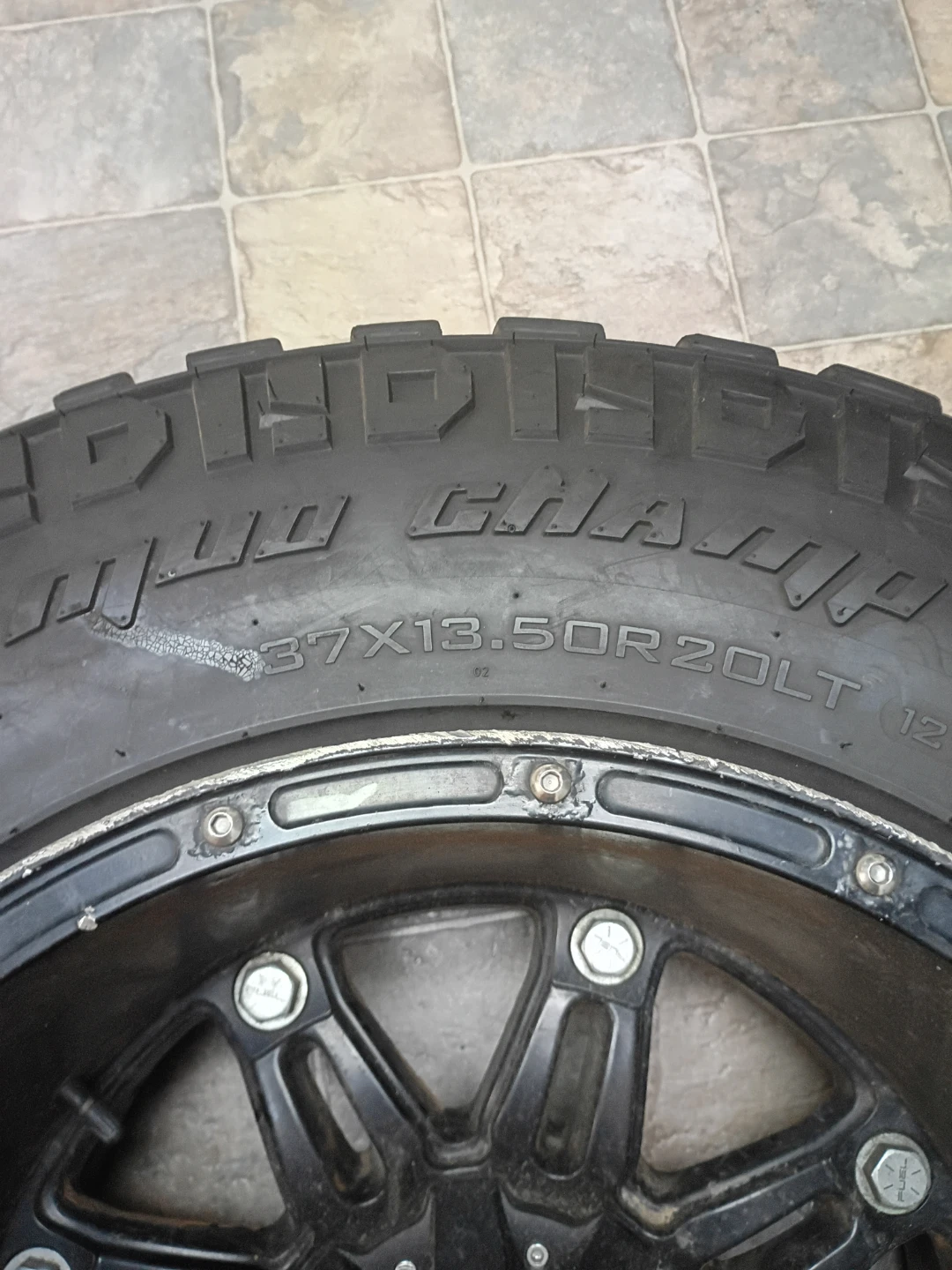 Mud Champ 37x13.50R20LT Tire - photo 2