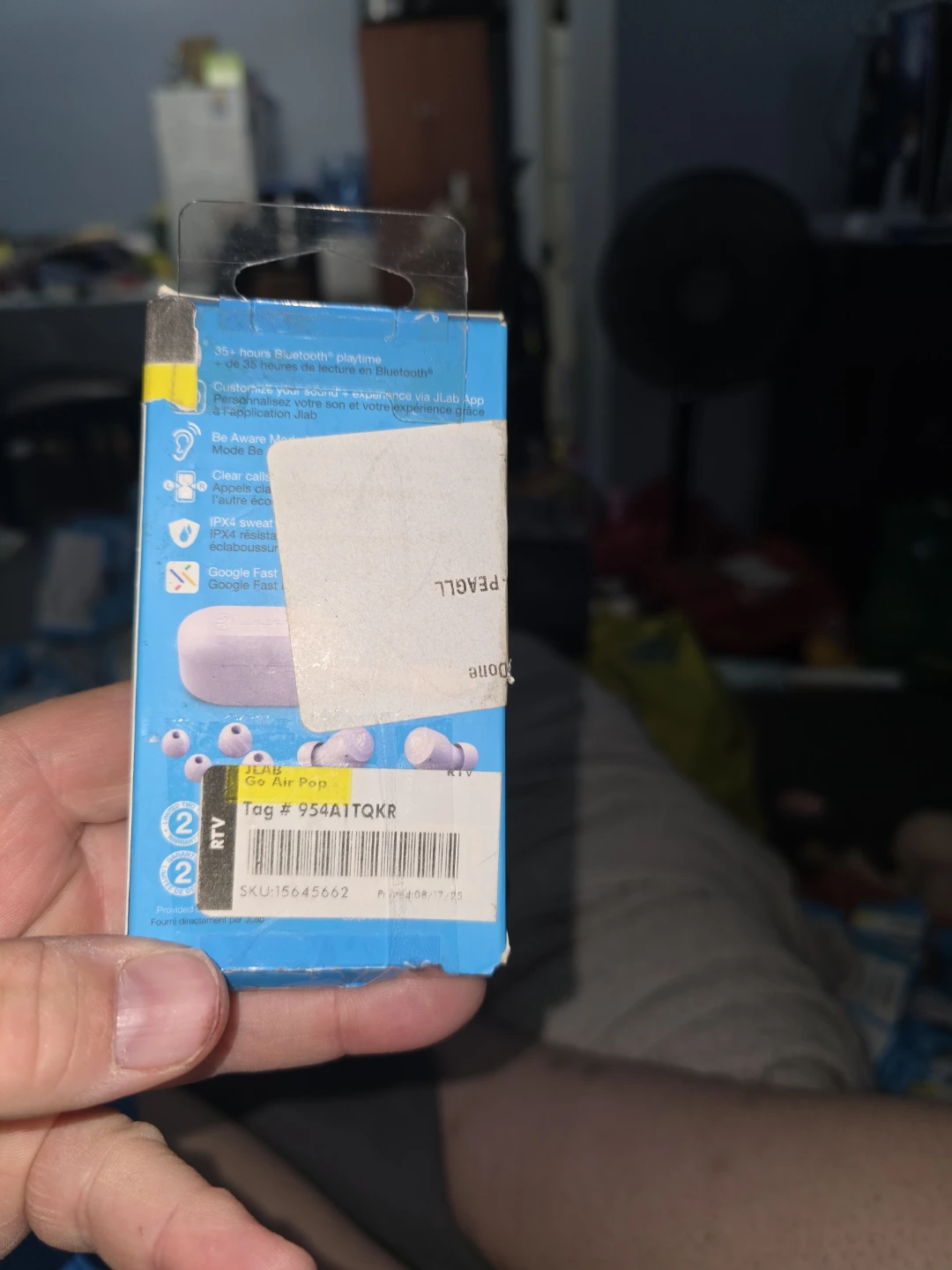 JLab Go Air Pop True Wireless Earbuds - Lilac