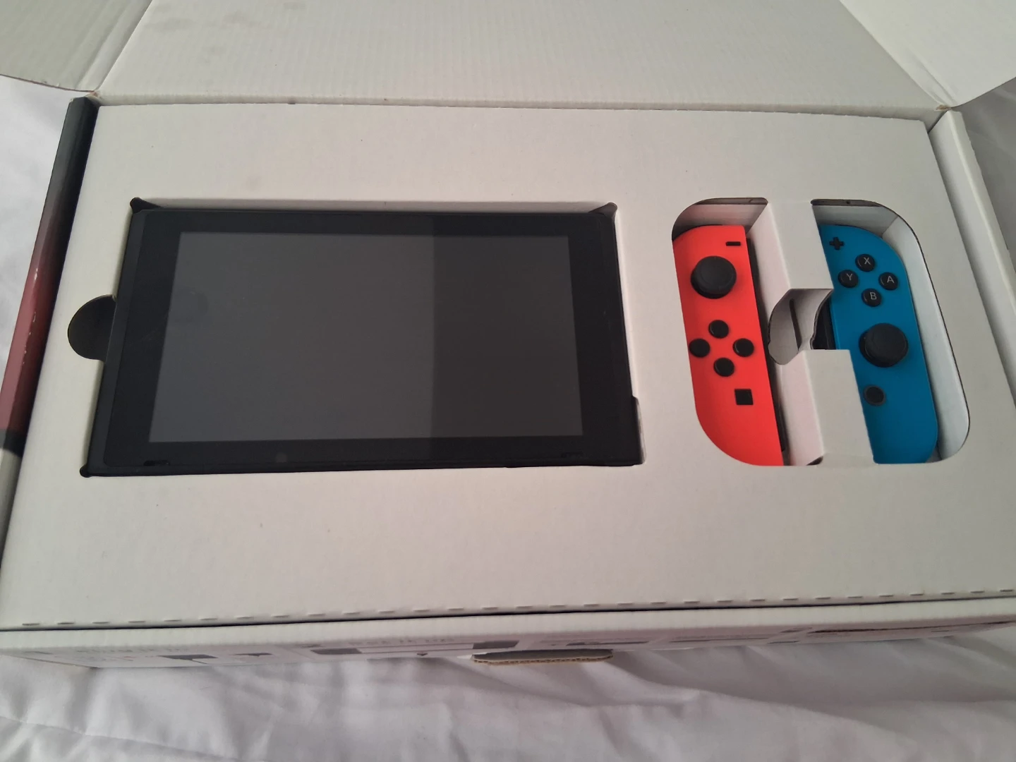 Nintendo Switch Console with Neon Red/Blue Joy-Cons - photo 3