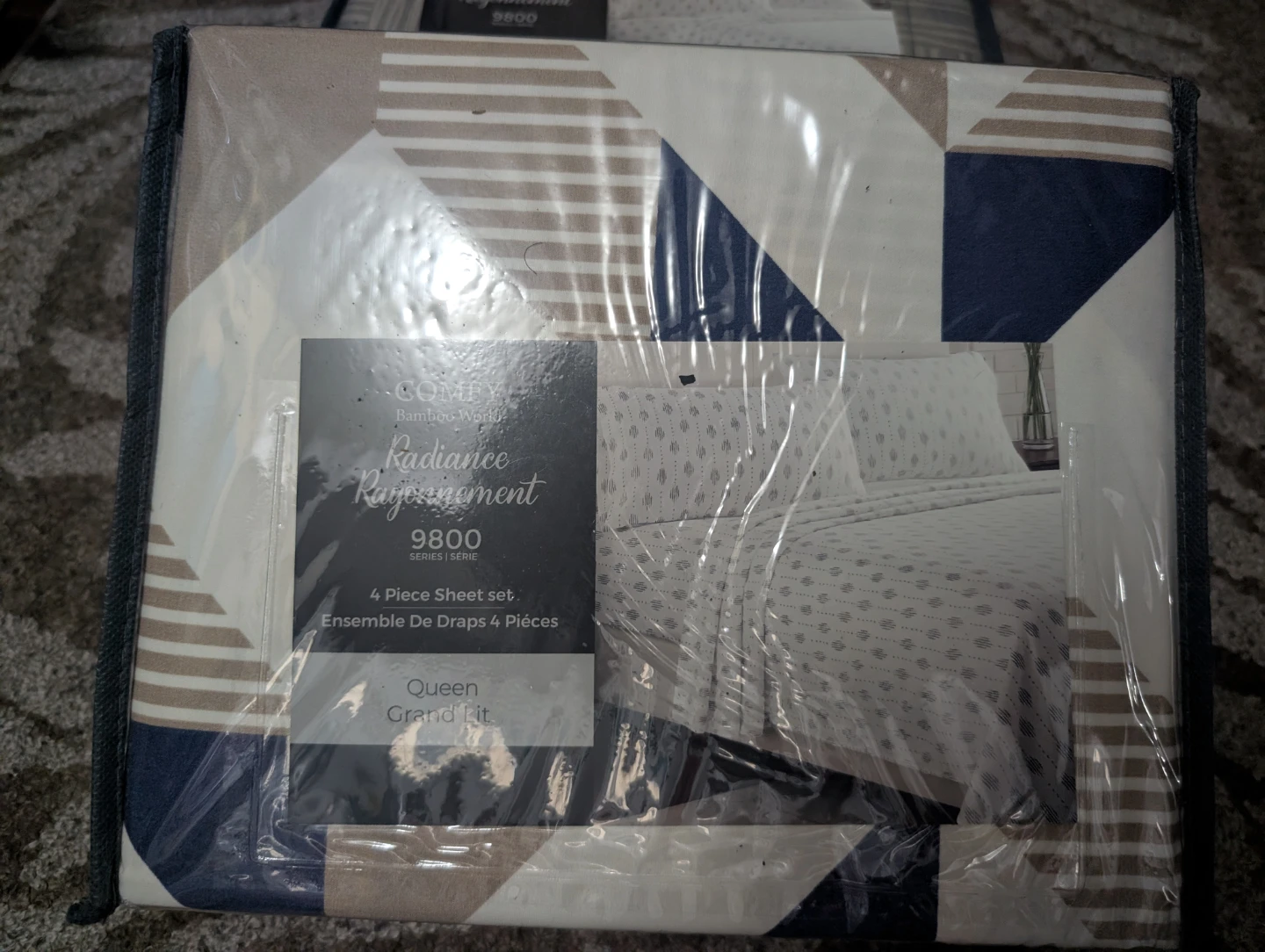 Comfy Bamboo World Queen Sheet Set - Radiance 9800