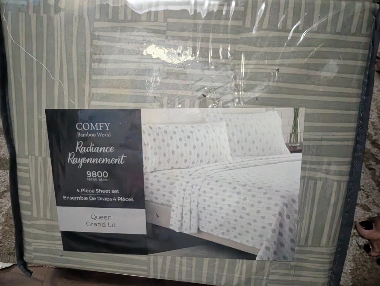 Comfy Bamboo World Queen Sheet Set - Radiance 9800 - photo 2