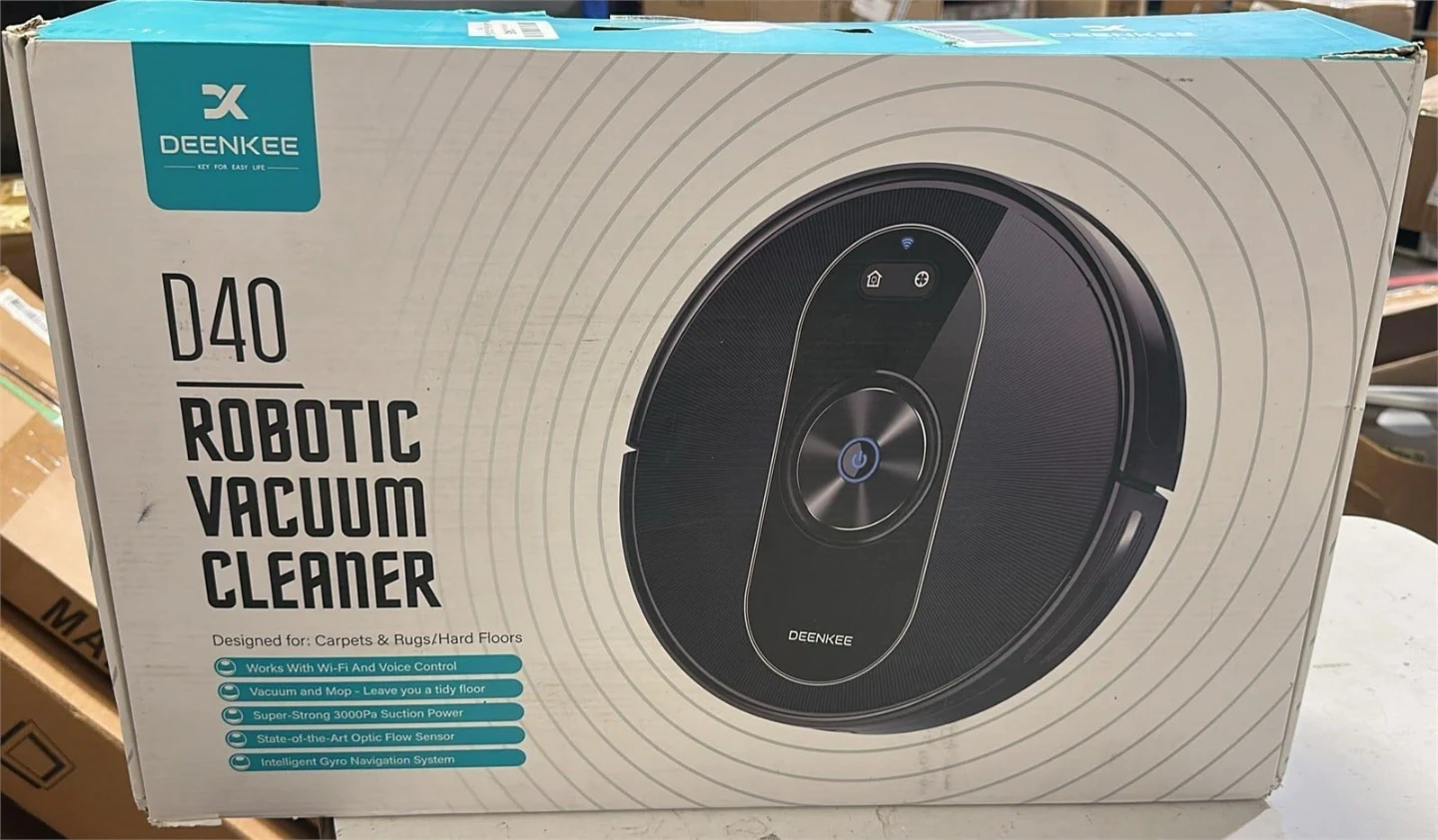 Robot Vacuum Cleaner w/ Mop - photo 3