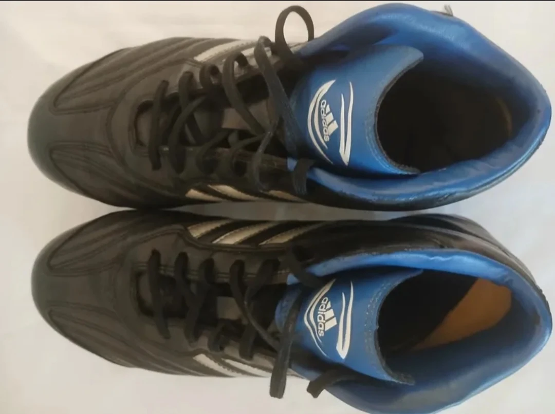 ADIDAS Regulate IV Mid Metal Rugby Cleats Men's Size 9 - photo 2