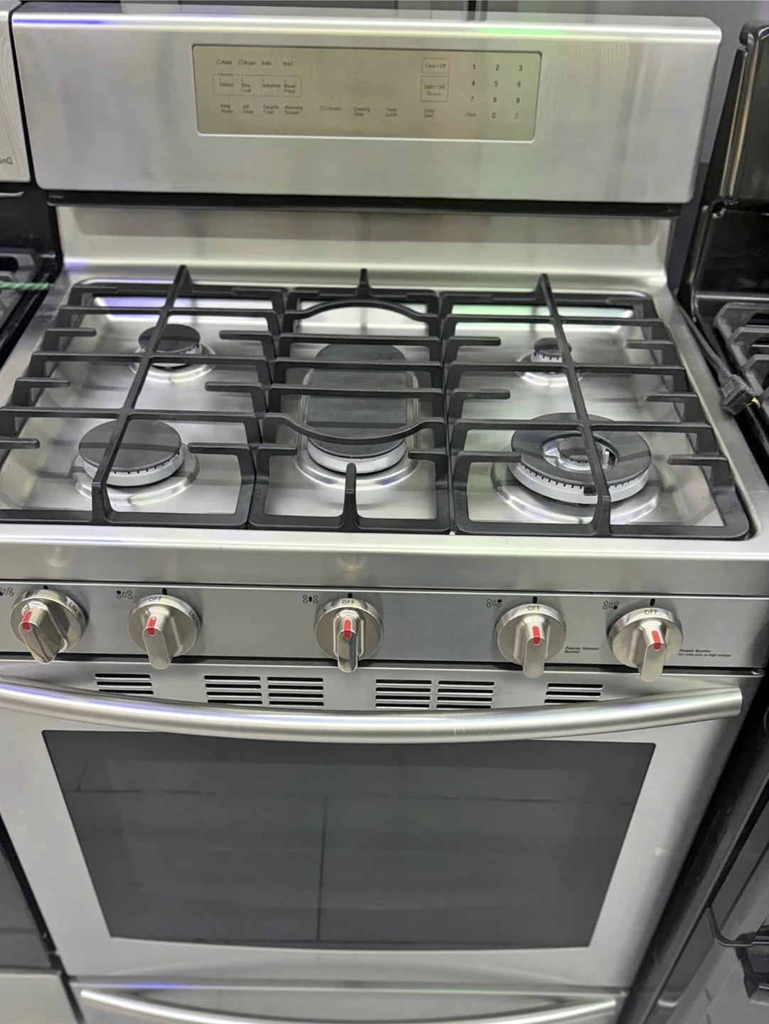 Samsung 30in Stainless steel gas stove