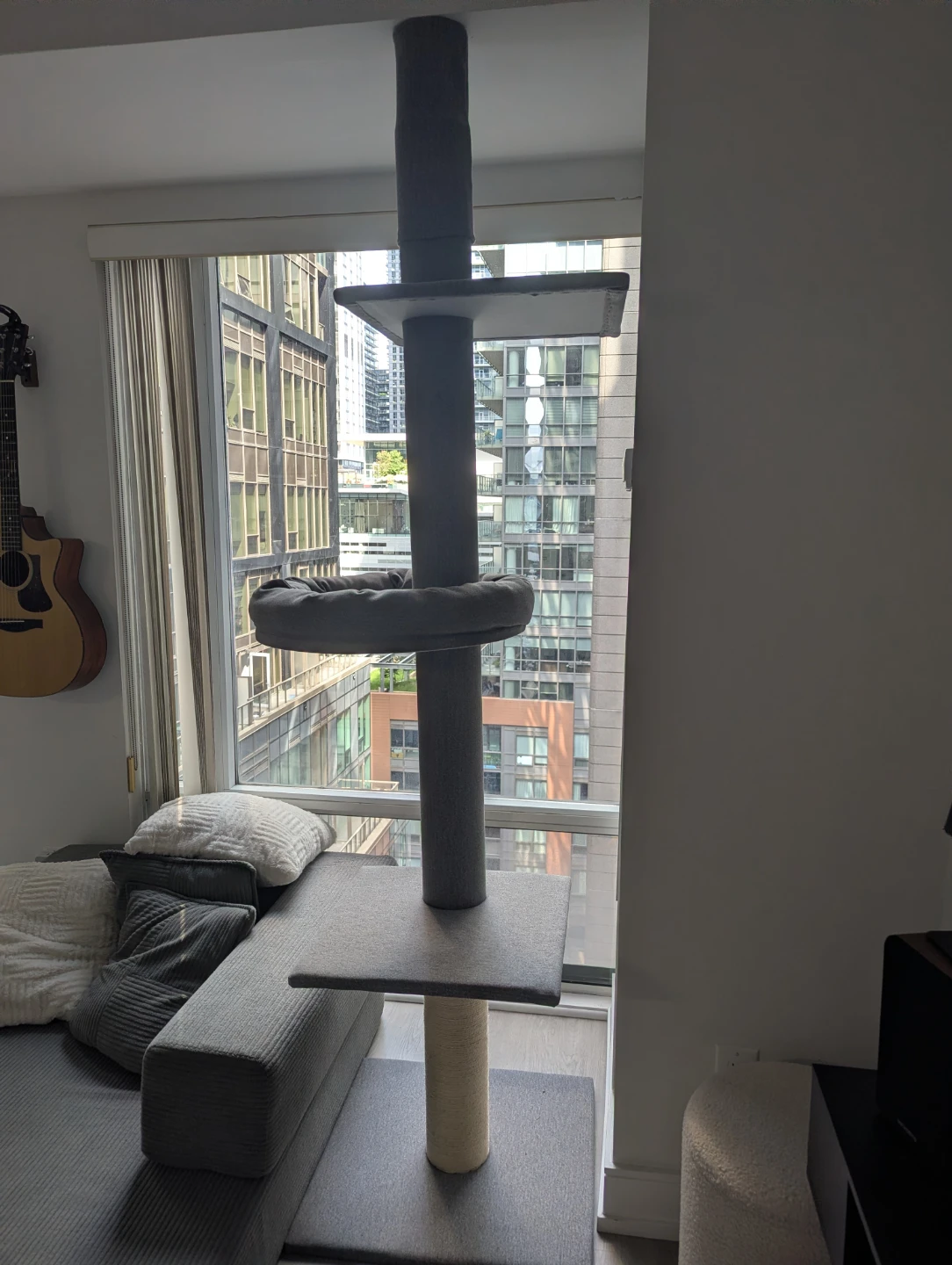 Frisco 88 to 106in 3 Level Heavy Duty Cat Tower