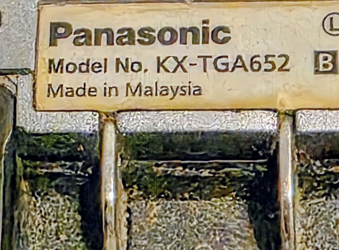 Panasonic Cordless Handset and Charging Base - photo 3