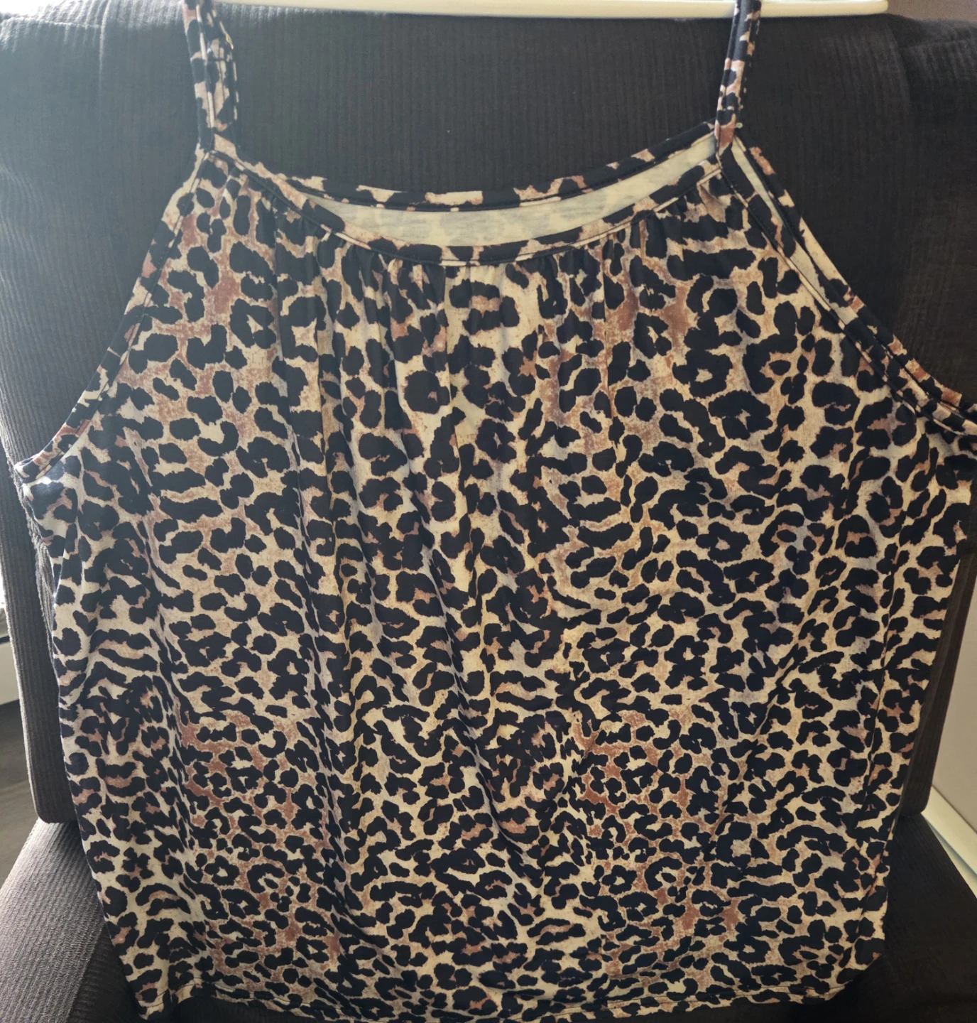 Women's Leopard Print Tank Top