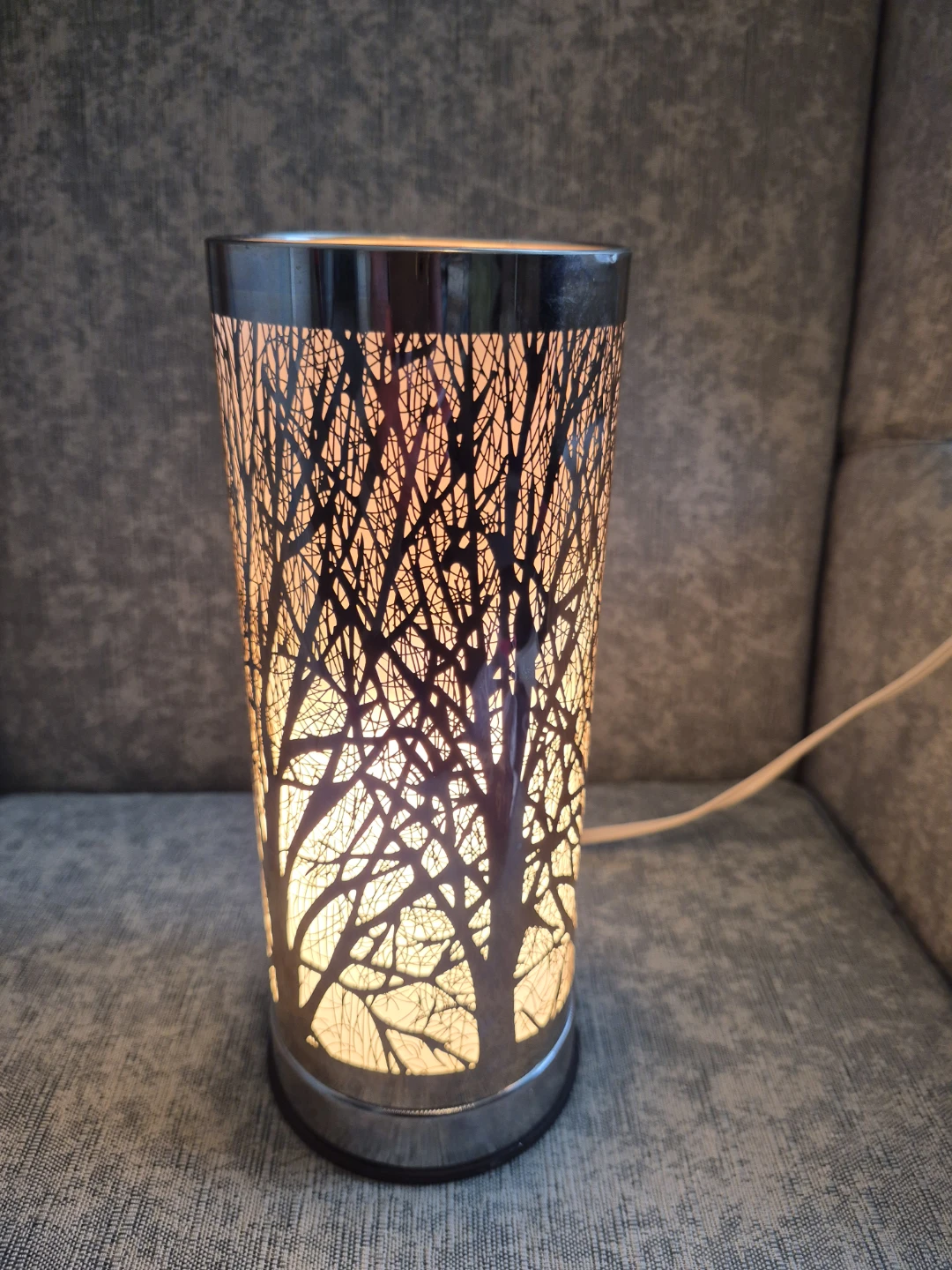 Tree Silhouette Lantern Lamp - photo 2