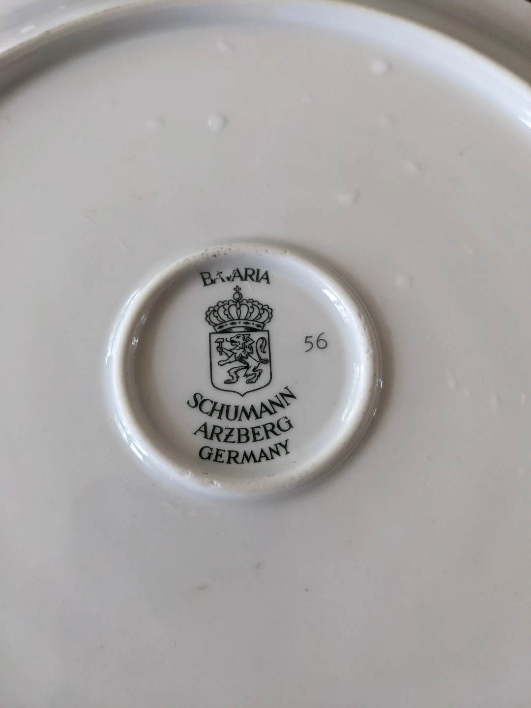 VINTAGE PLATE BAVARIA SHULMAN 12" - photo 3