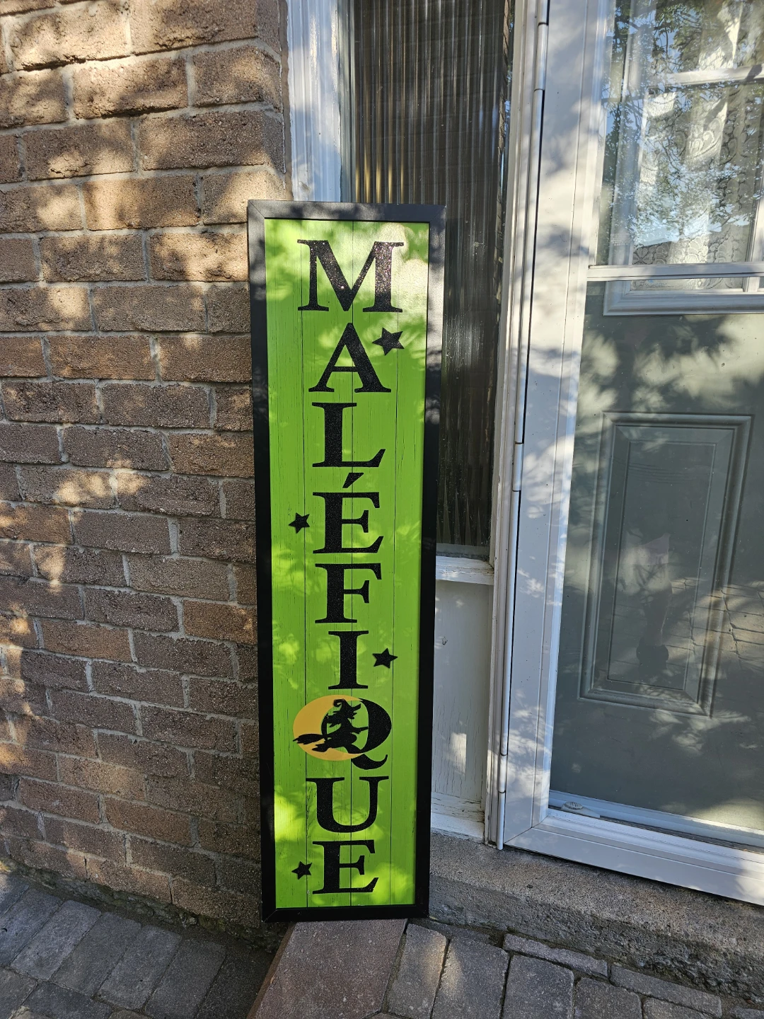 Halloween "Wicked"  Vertical Porch Sign - photo 3