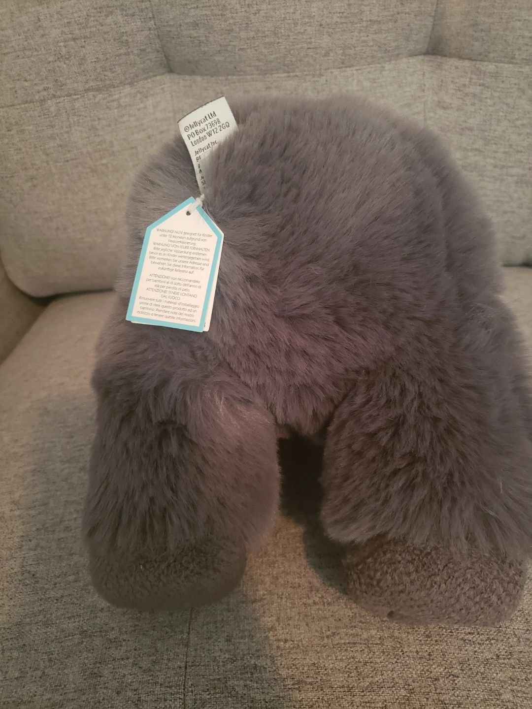 Jellycat Wilf Wolf BNWT - Rare - photo 3