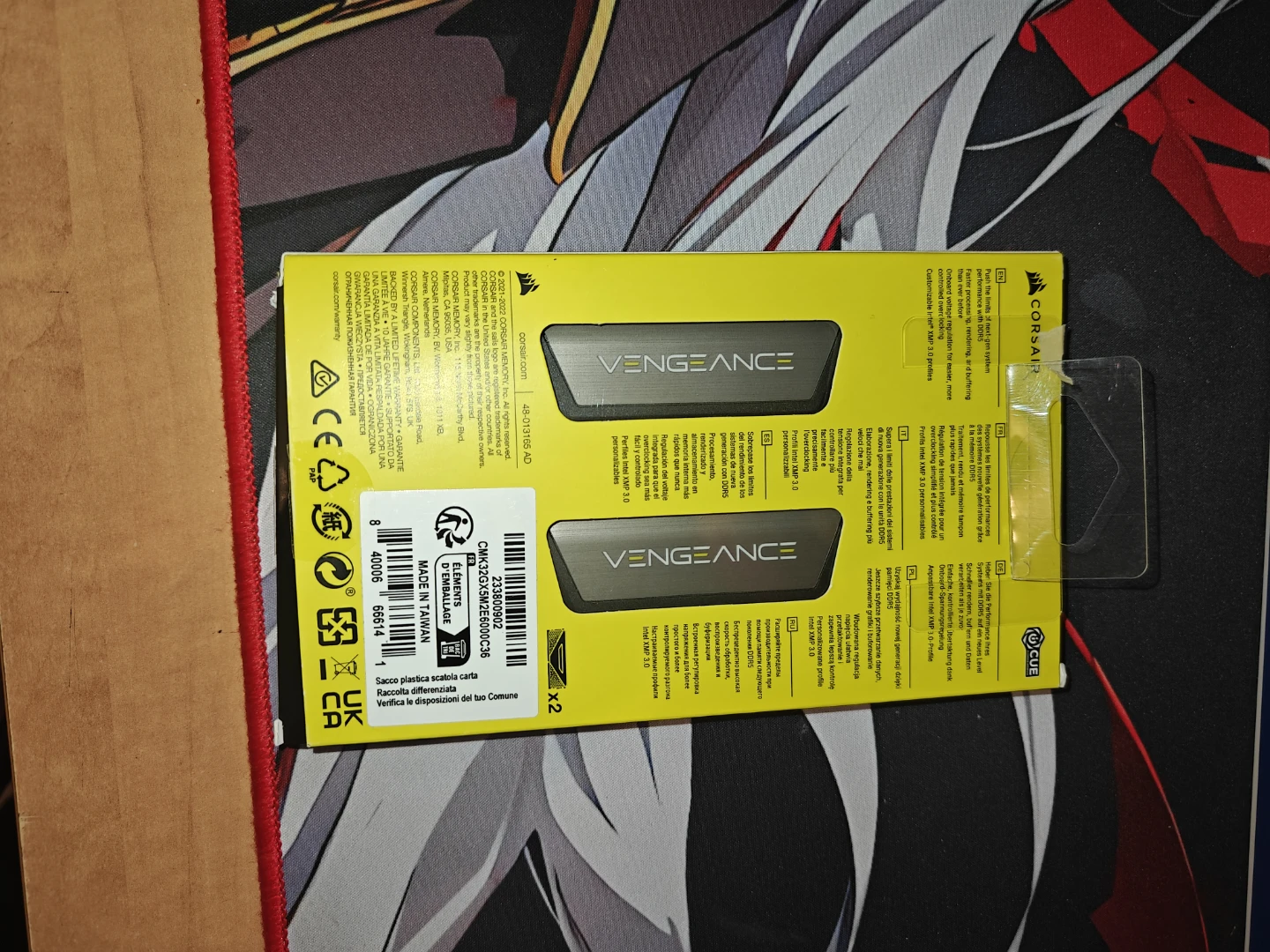 Corsair Vengeance DDR5 RAM 32GB (2x16GB) 6000MHz - photo 3