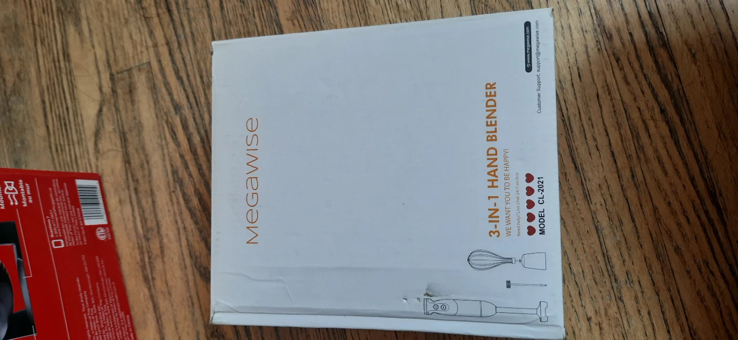 Megawise 3-in-1 Hand Blender CL-2021 - photo 3