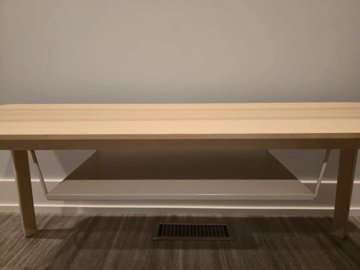 Wooden Coffee Table with Shelf - photo 3