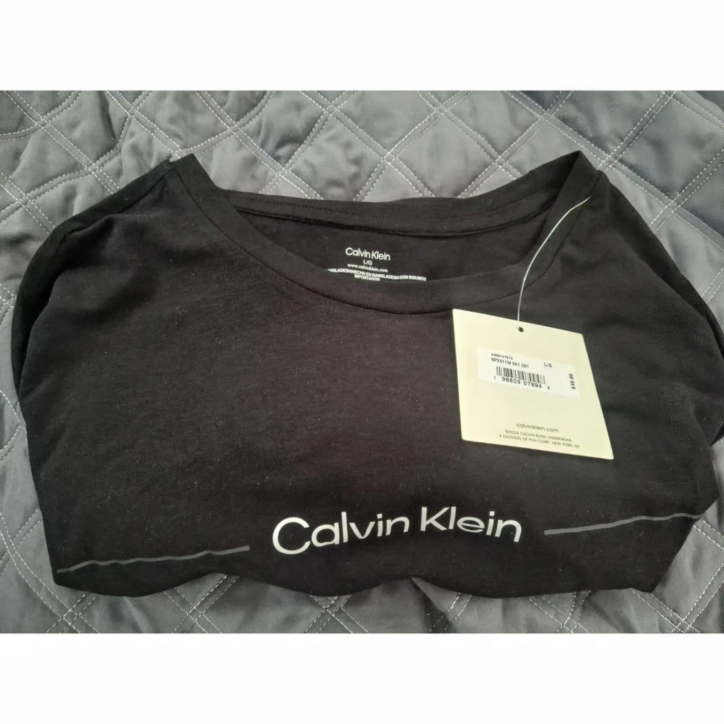 NWT Men's Calvin Klein Classic Crew Neck Tee Size Large - photo 4