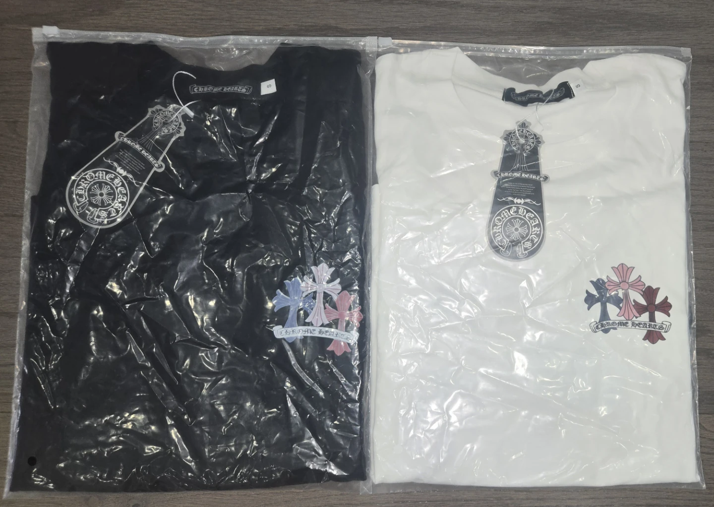 Chrome Hearts T-Shirt Black And White