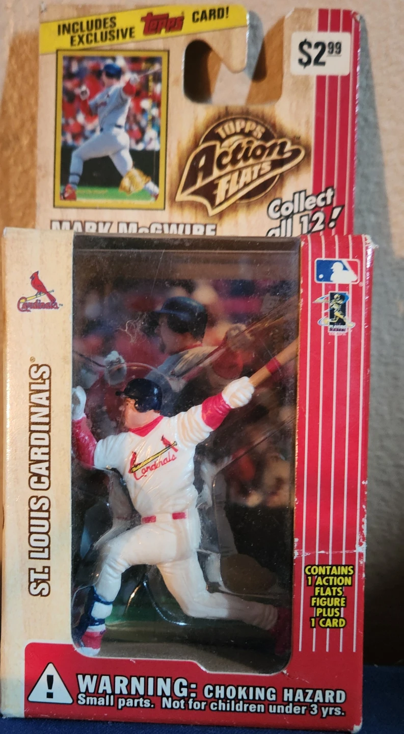 Topps Action Flats Mark McGwire St. Lou Cardinals  Figure