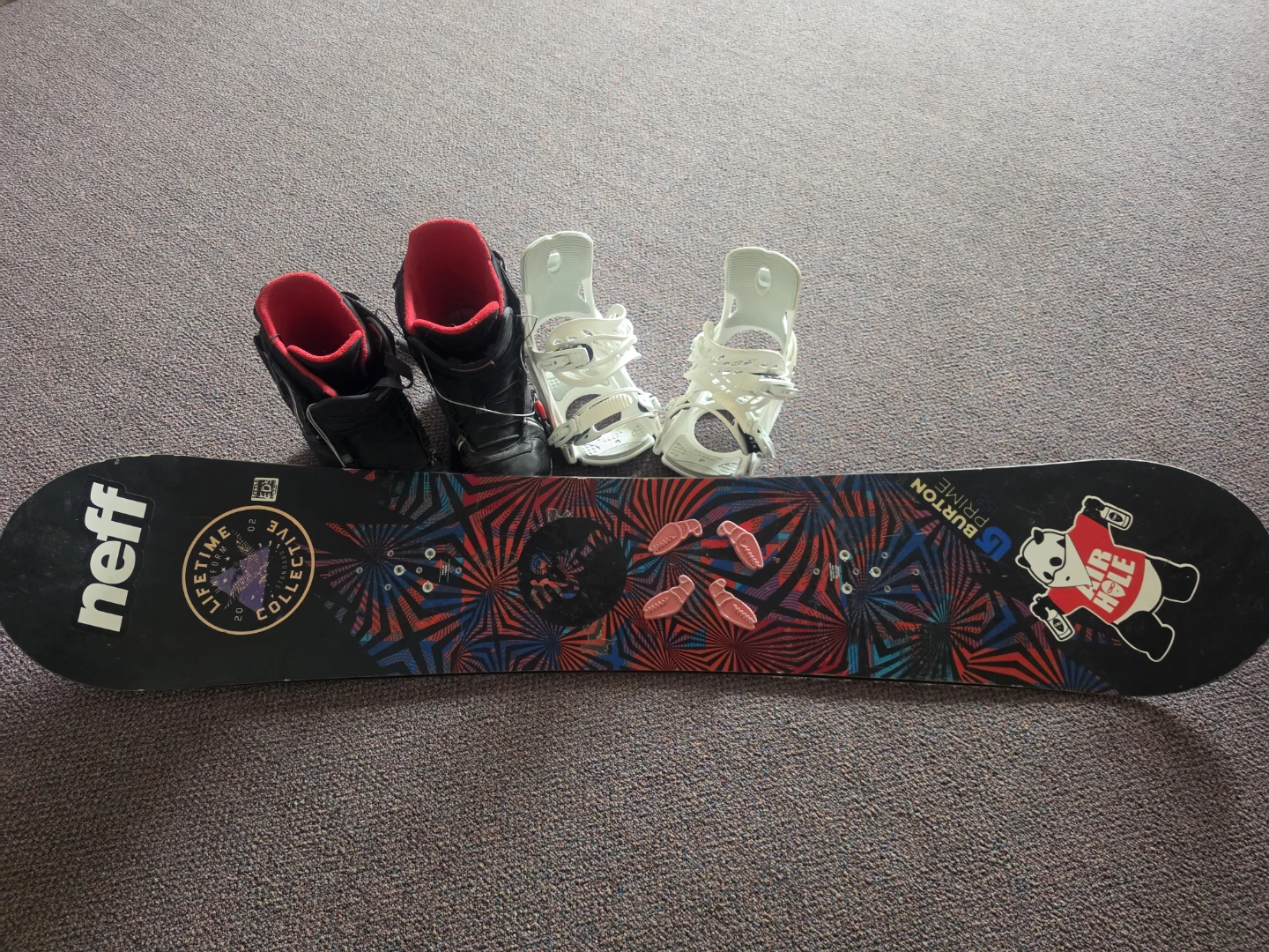 Burton Snowboard Package with Boots and Bindings