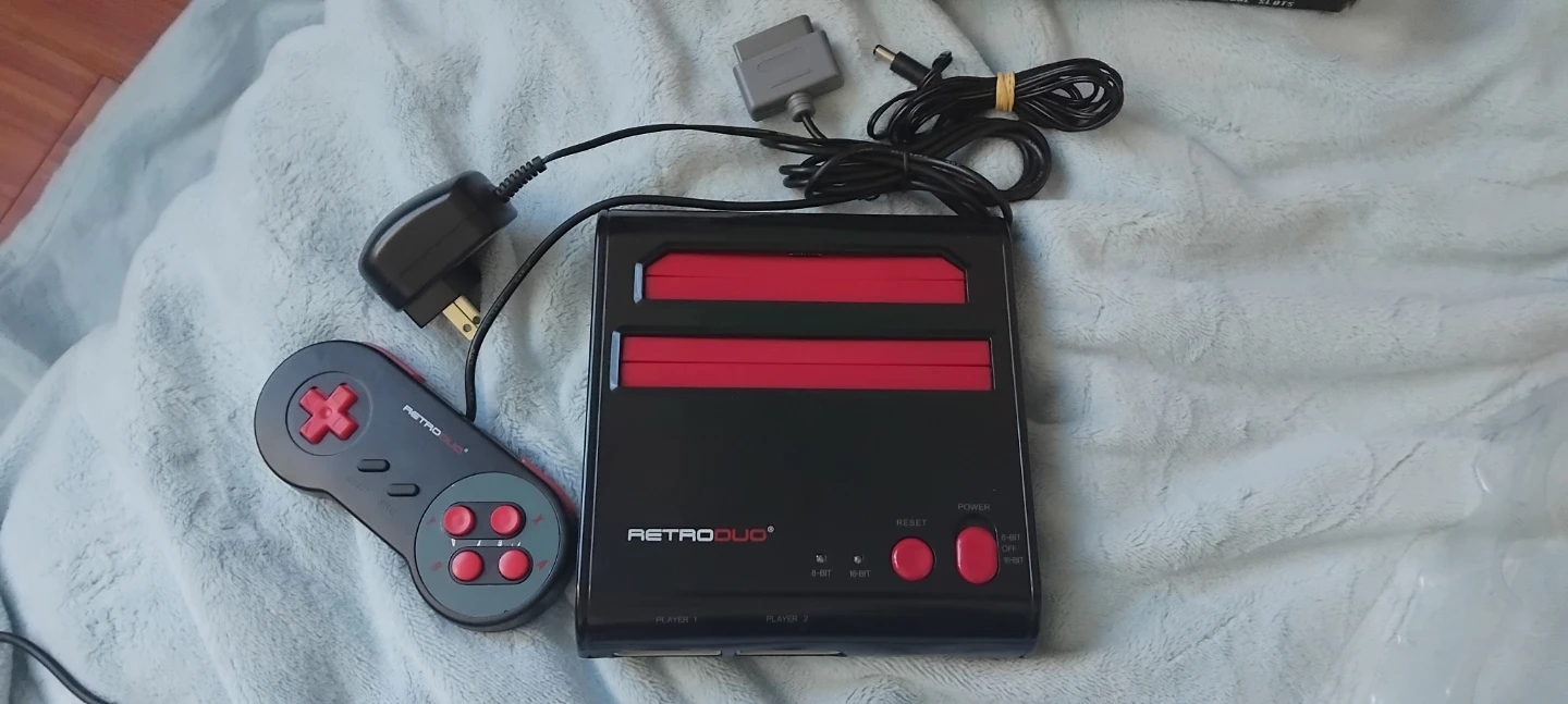 RetroDuo Video Game Console with Controller