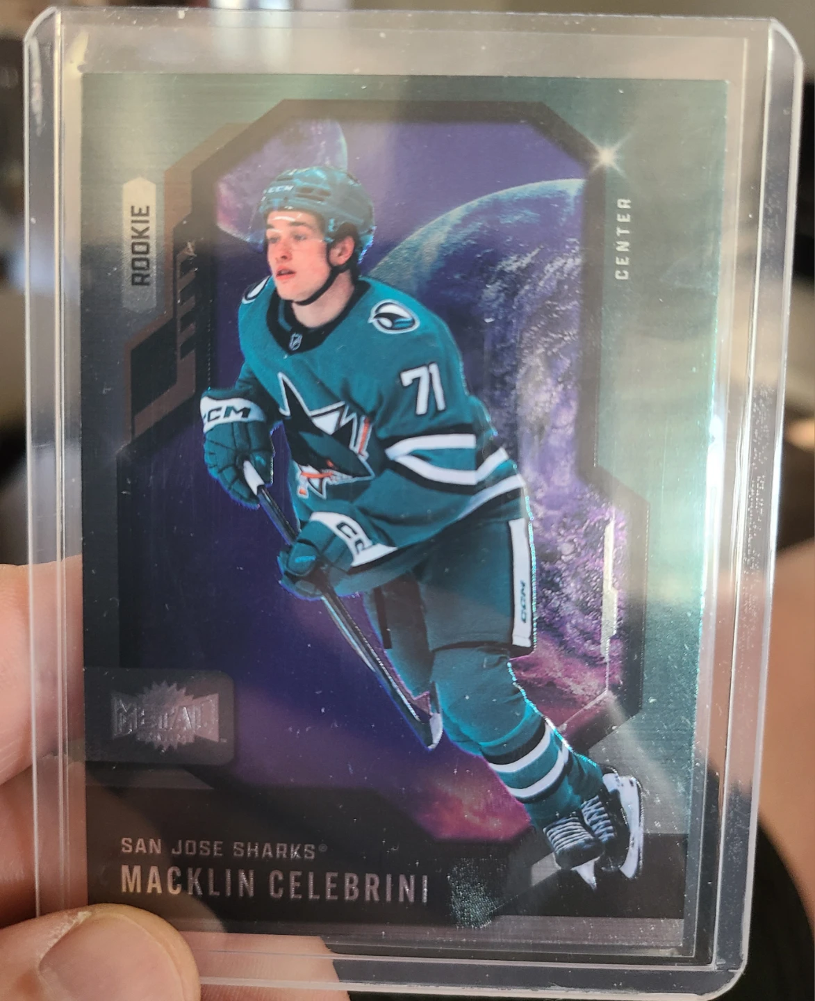 Macklin Celebrini Rookie Card