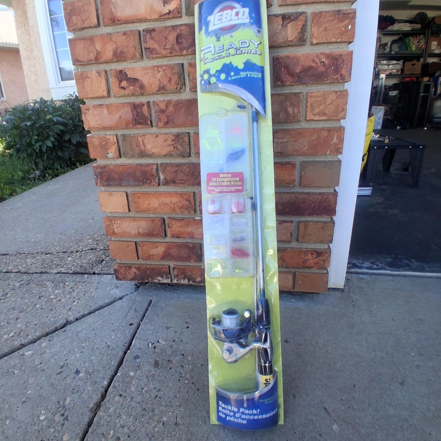 Zebco Ready Tackle Series Spinning Fishing Rod and Reel Combo