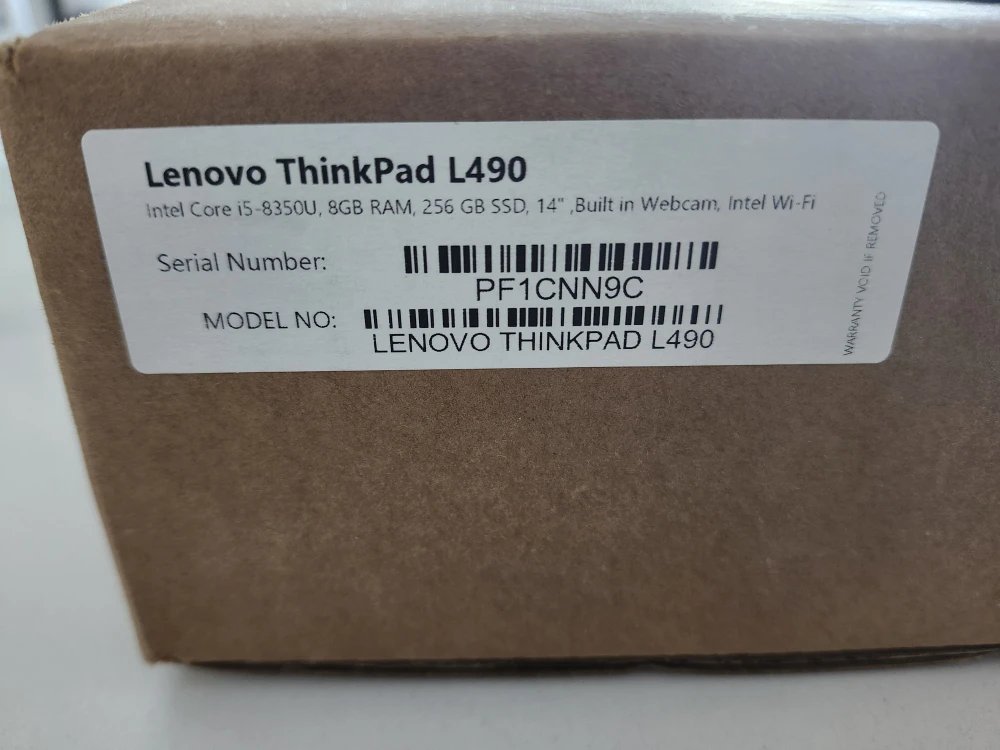 Lenovo ThinkPad L490 Laptop