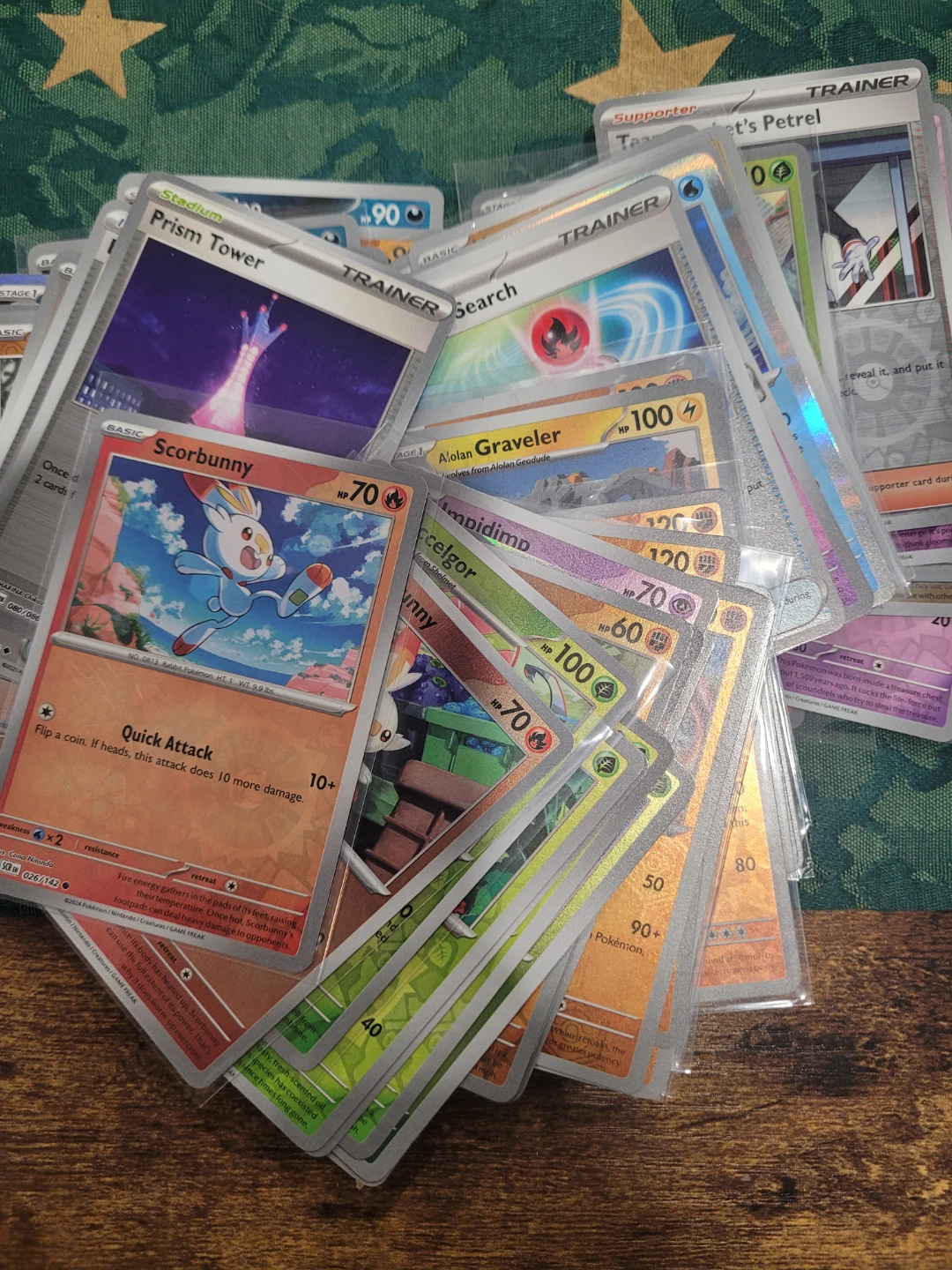 Pokémon Trading Cards- Bulk Holo/Reverse Holo Bundle 70 Cards - photo 2
