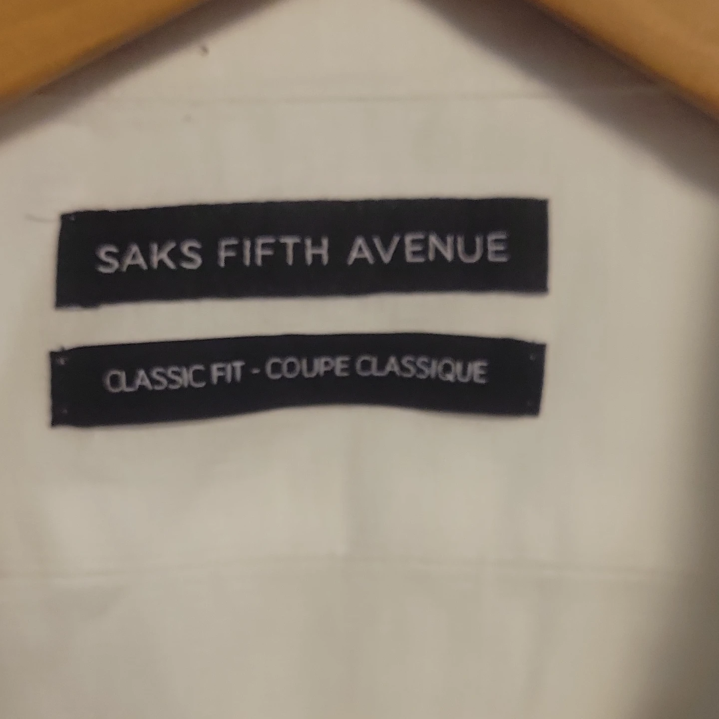 Saks Fifth Avenue White Dress Shirt - photo 4