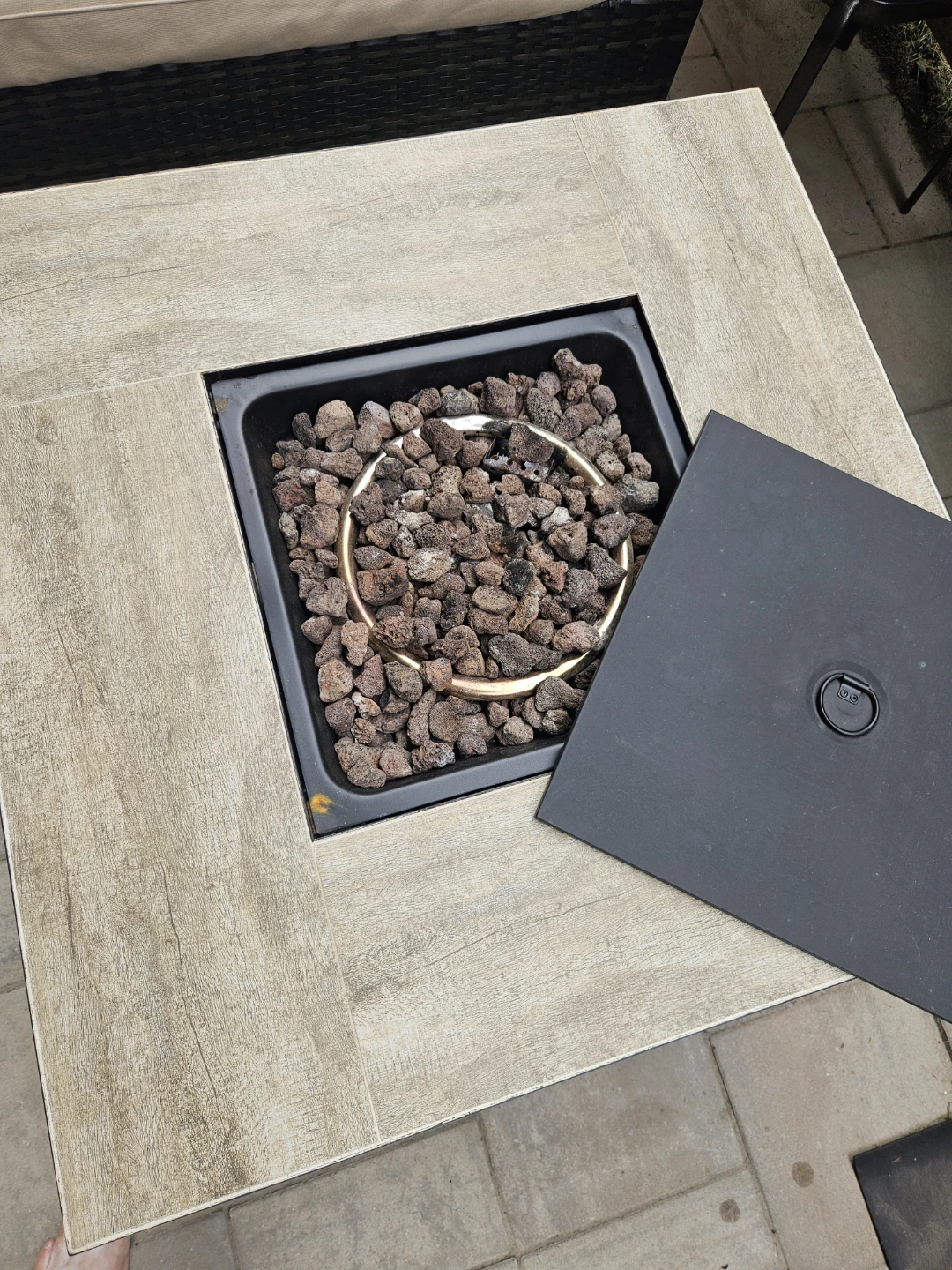 Square Fire Pit Table - photo 5