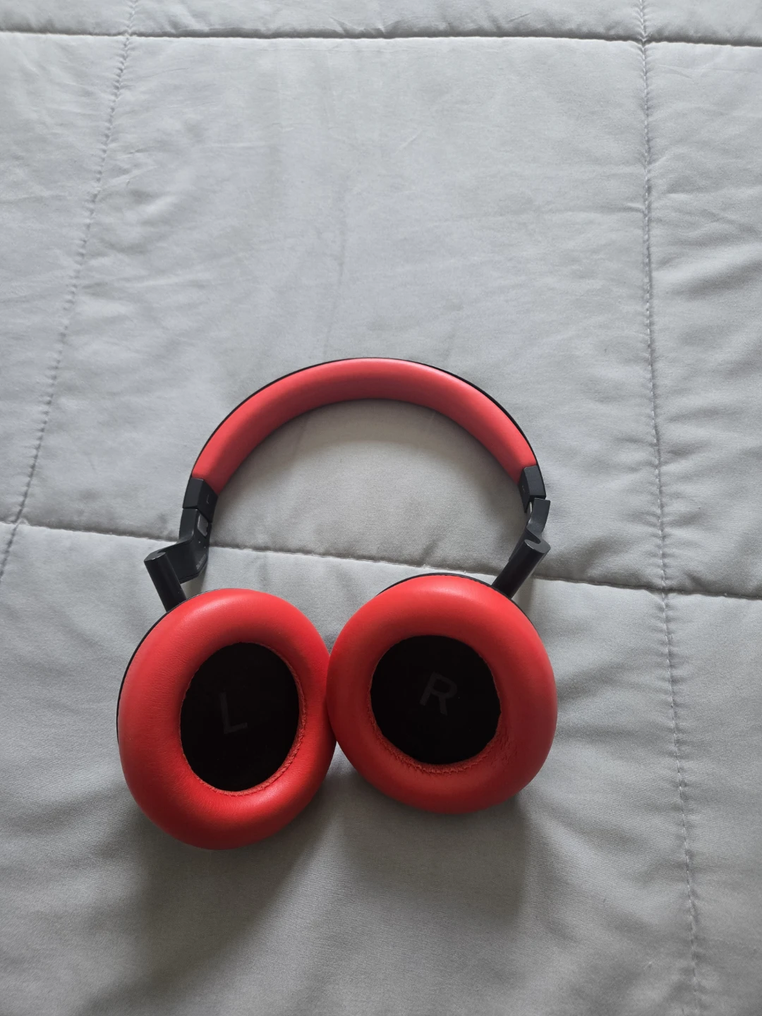 Red & Black Bluetooth Headphones - photo 2
